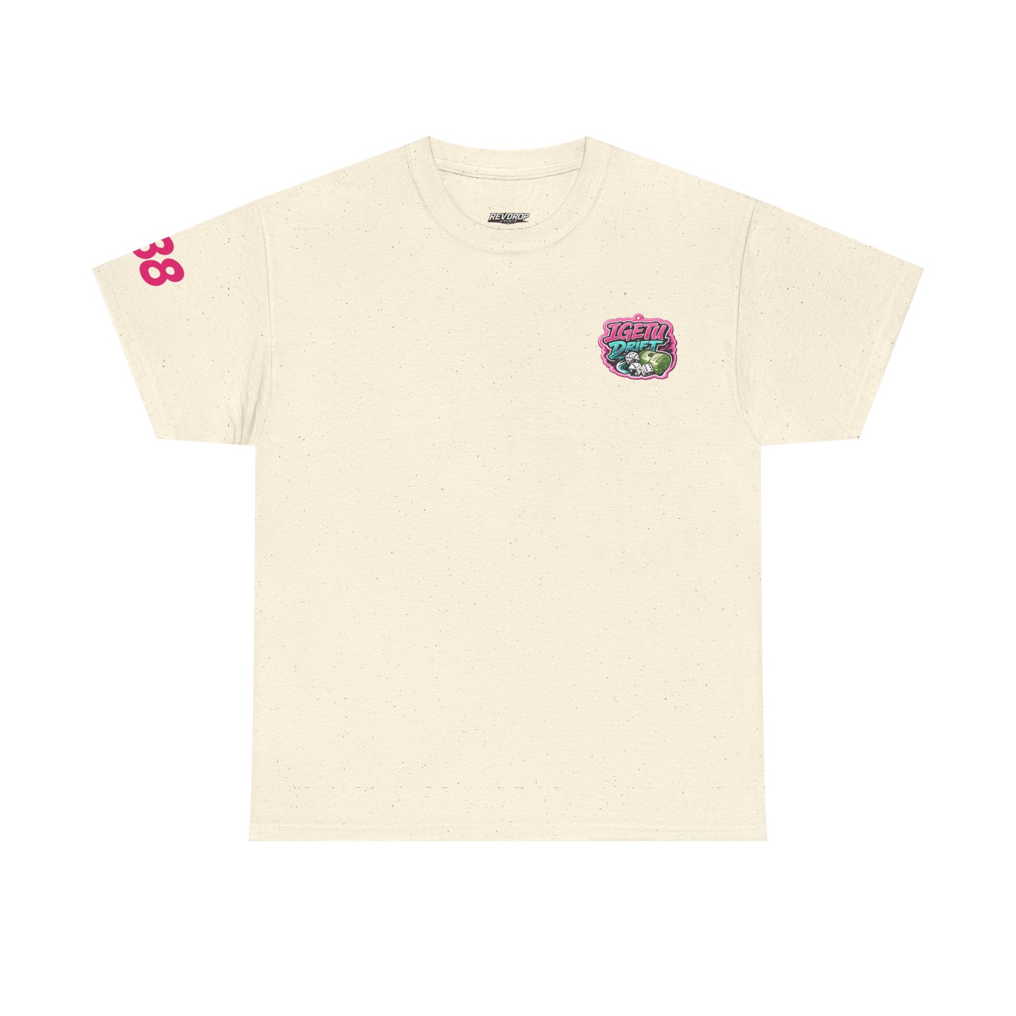 Red Roo Retro Muscle Car Tee