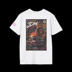 T‑Shirt — Retro 'Record Drop' Vinyl Logo Tee (Pocket-Print)