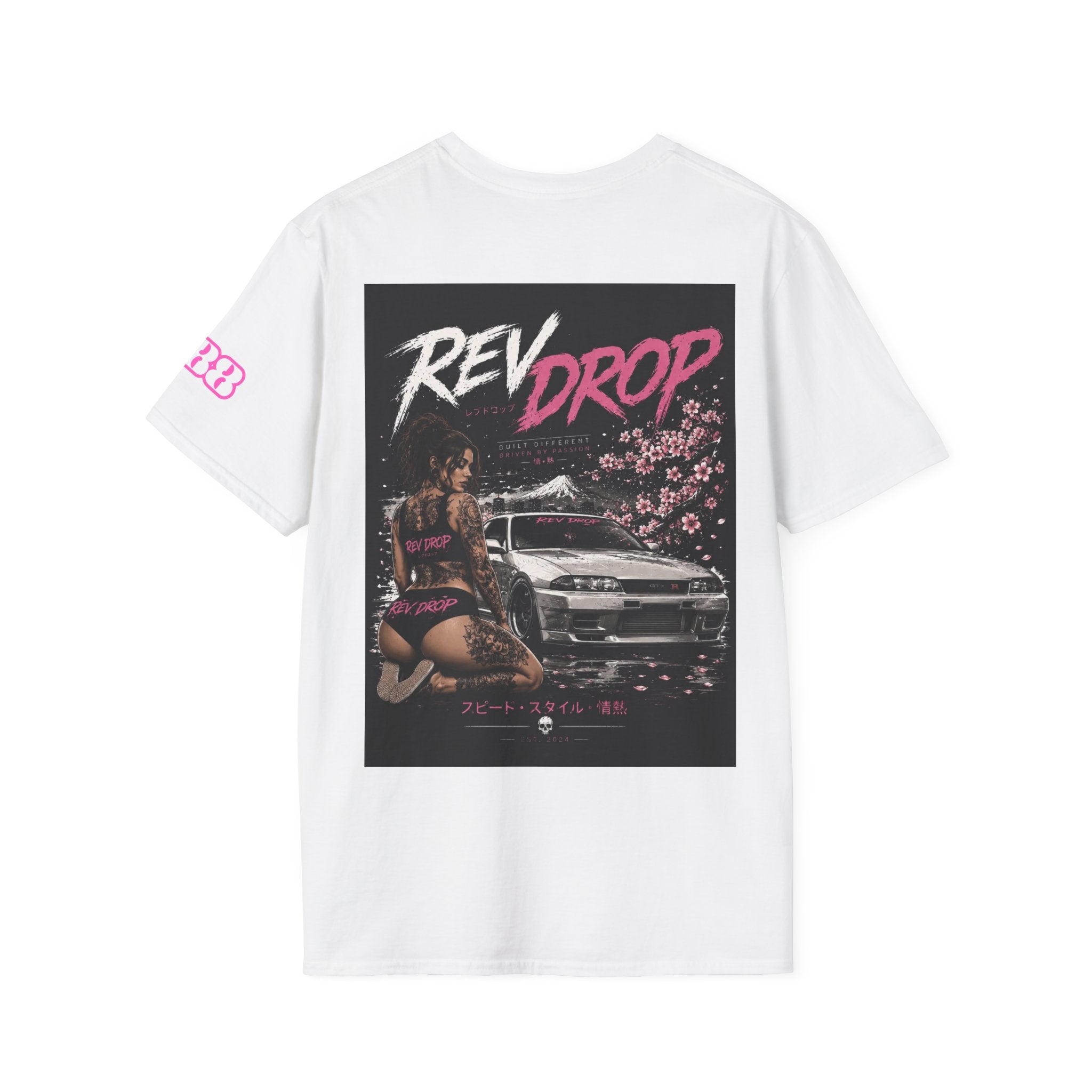 T-Shirt — Retro Pink 'Retro Dream' Circle Logo Tee