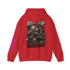 Red Riptide 'Death on Wheels' Hoodie — Graphic Horror Car Pullover