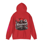 RevDrop Samurai Racing Hoodie — Japanese Demon Mask Graphic Streetwear