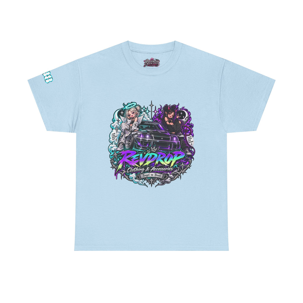 RevDrop Angel vs Devil Unisex Graphic Tee