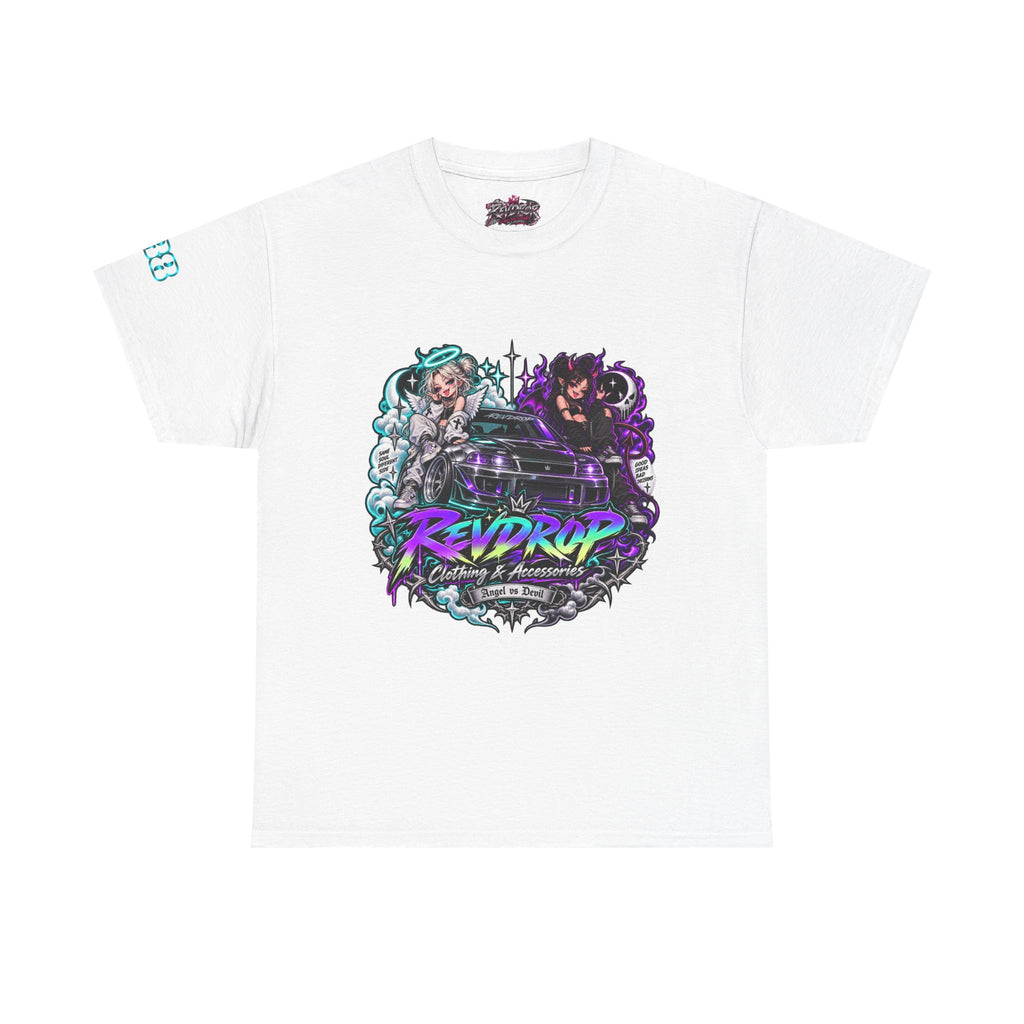 RevDrop Angel vs Devil Unisex Graphic Tee