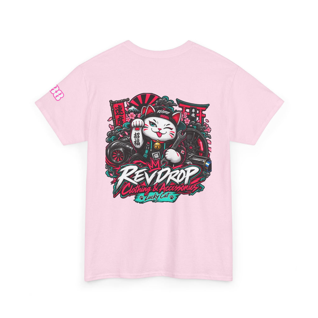 RevDrop Lucky Cat Boost Unisex Graphic Tee