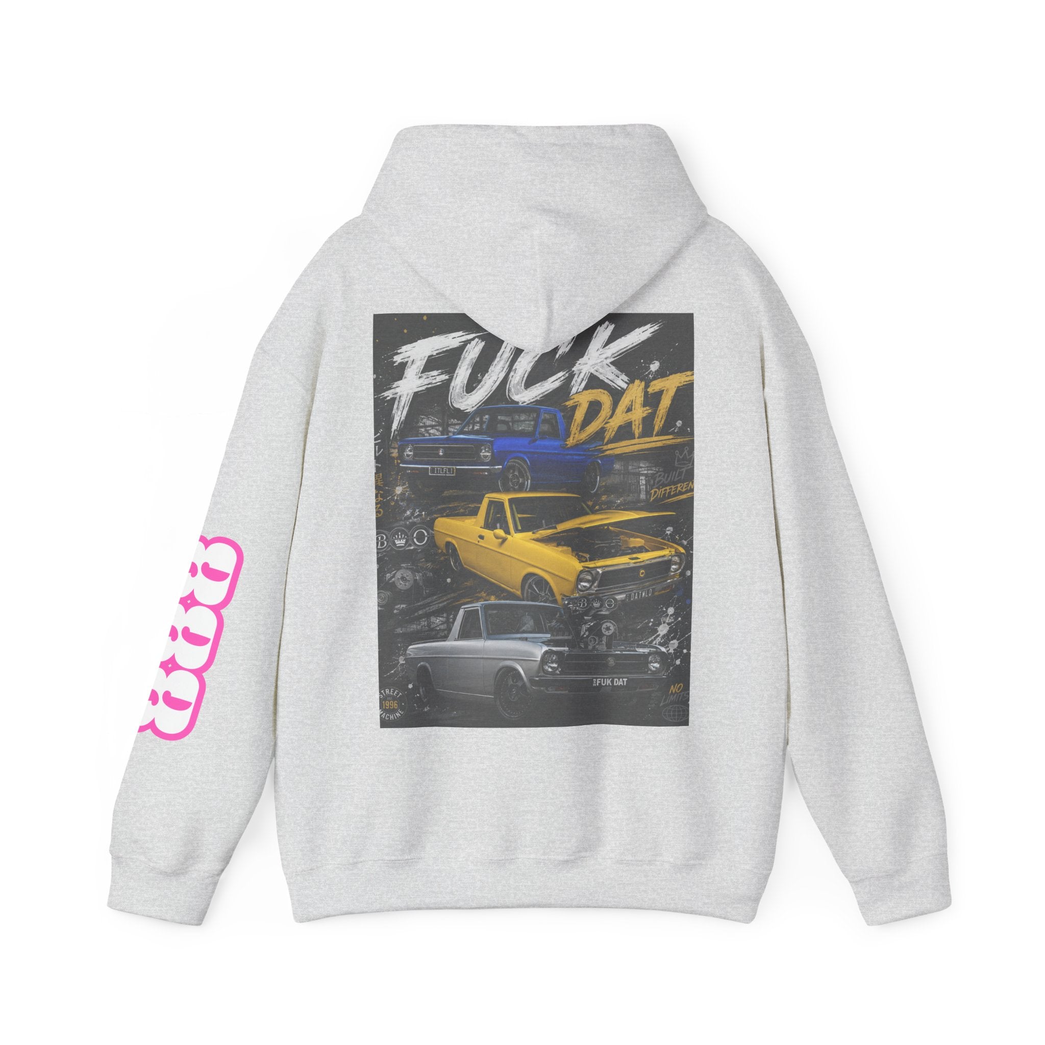 FUCK DAT Street Machine Graphic Hoodie