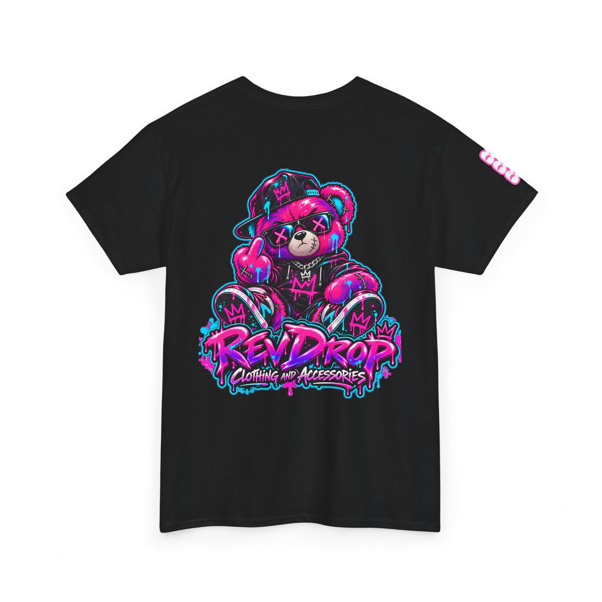 RevDrop Neon Menace Bear Unisex Graphic Tee