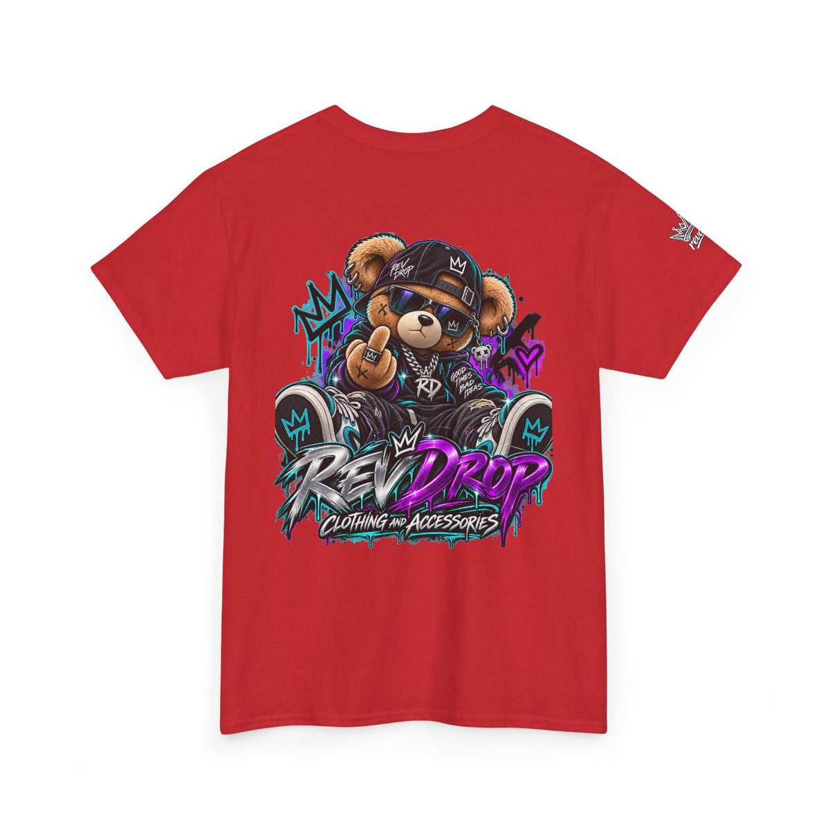 RevDrop Bad Influence Bear Unisex Graphic Tee