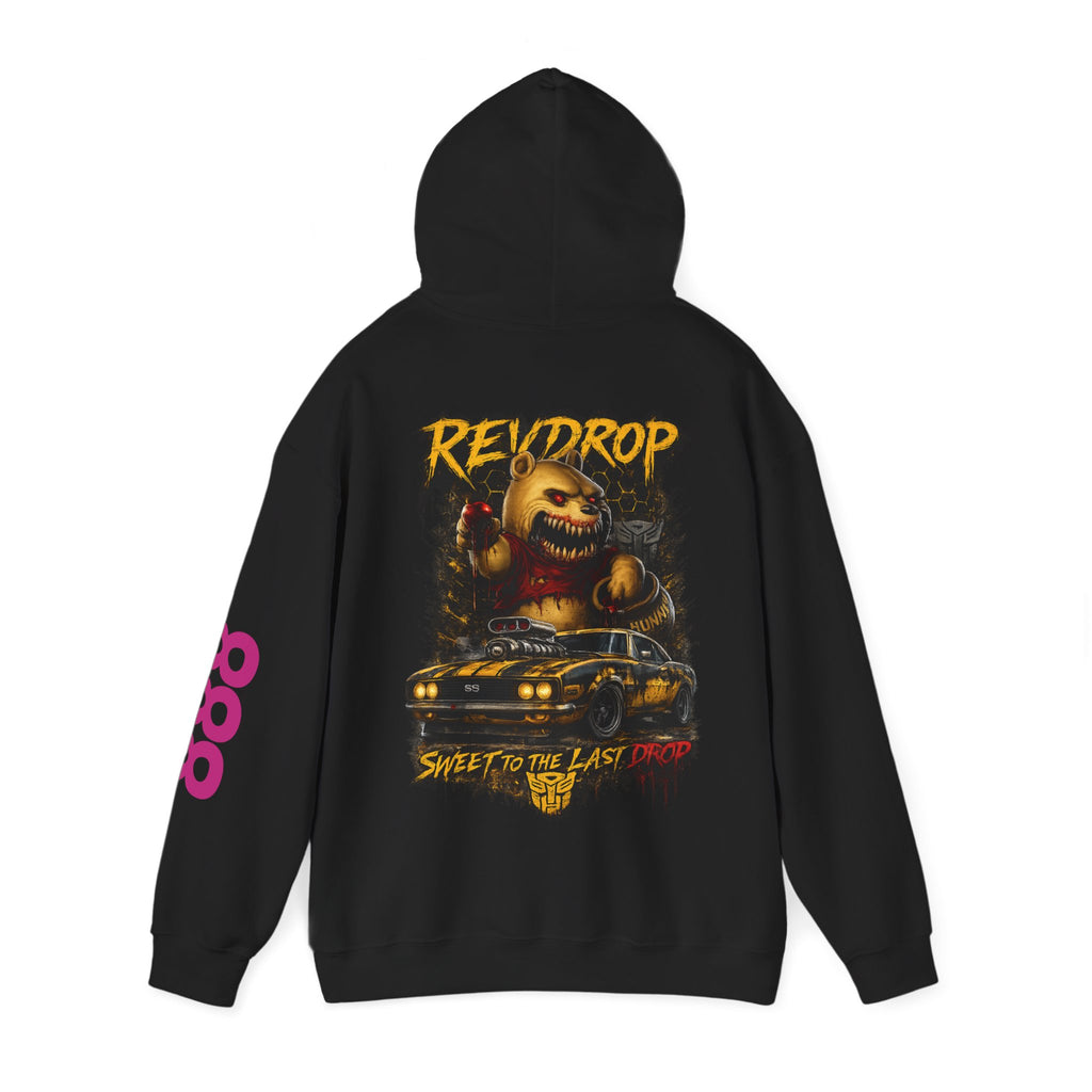 Hoodie — Retro Drop “Sweet to the Last Drop” Monster Car Graphic