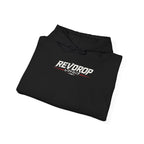 Racing Hoodie — "Speed Racing" Pink Muscle Car Graphic Pullover