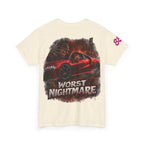 Graphic Tee — 'Worst Nightmare' Red Sports Car Streetwear T-Shirt