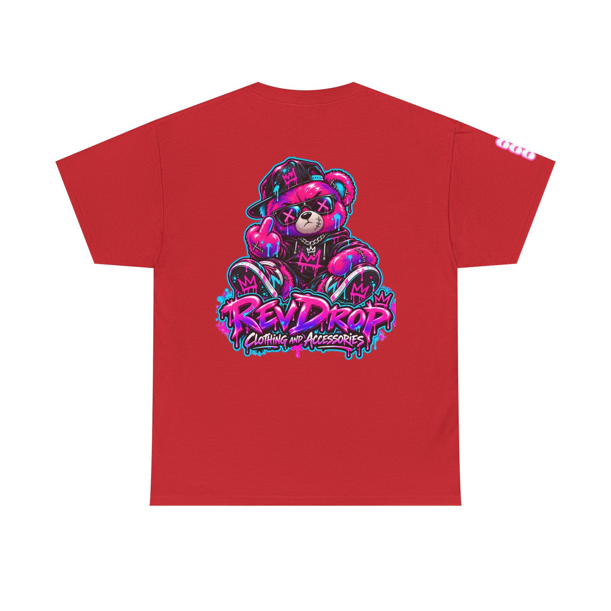RevDrop Neon Menace Bear Unisex Graphic Tee