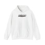 Racing Hoodie — "Speed Racing" Pink Muscle Car Graphic Pullover