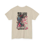 Samurai Oni Tee — 'REVDROP' Japanese Warrior Graphic T‑Shirt