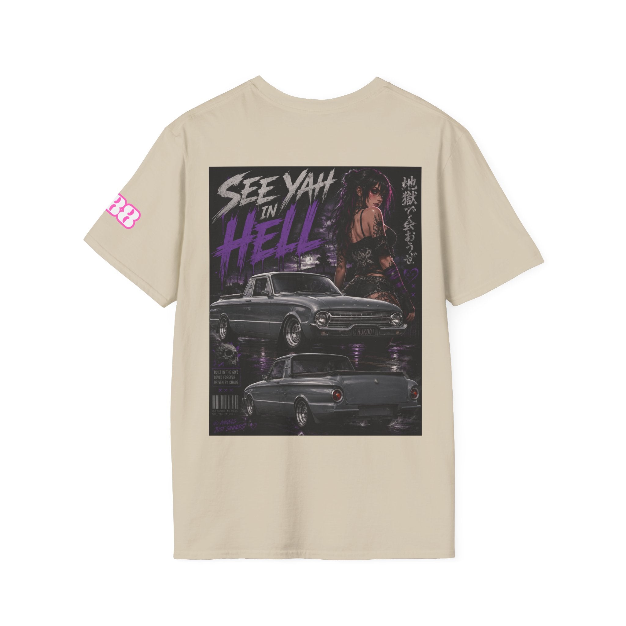 T-Shirt — Retro Pink Dream Logo Tee (’88 Sleeve)