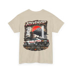 RevDrop Japanese Skyline Car Tee — Drift Racing Graphic T‑Shirt