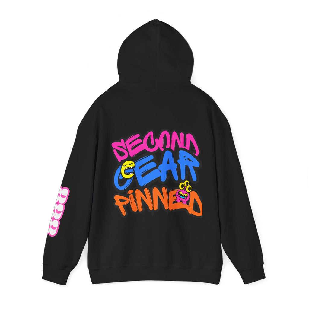 Second Gear Pinned Graphic Hoodie