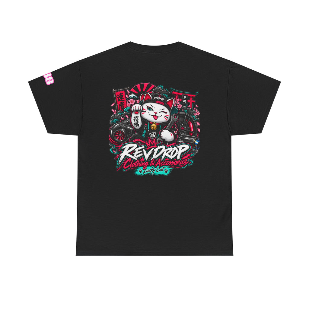 RevDrop Lucky Cat Boost Unisex Graphic Tee