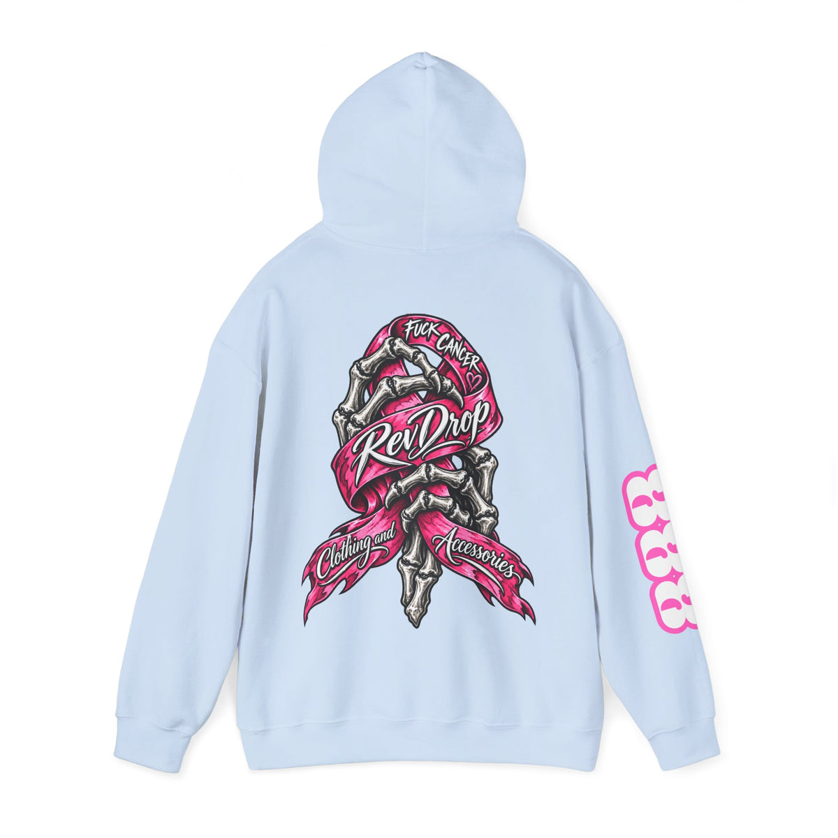 RevDrop F*ck Cancer Awareness Unisex Hoodie