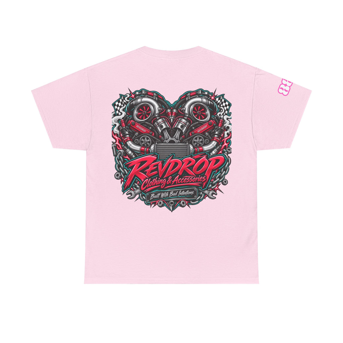 RevDrop Built With Bad Intentions Unisex Graphic Tee