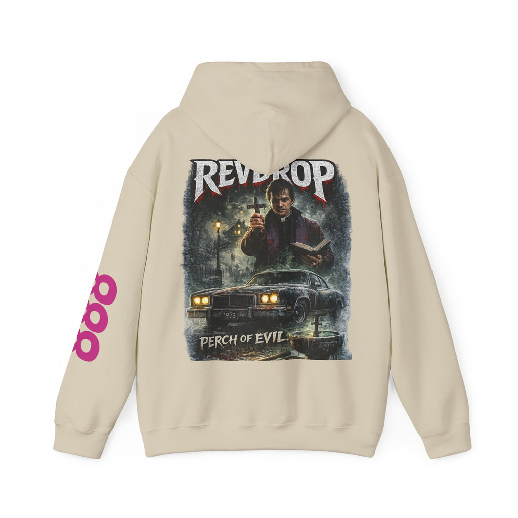 Perch of Evil Graphic Hoodie — Revrop Horror Band Pullover
