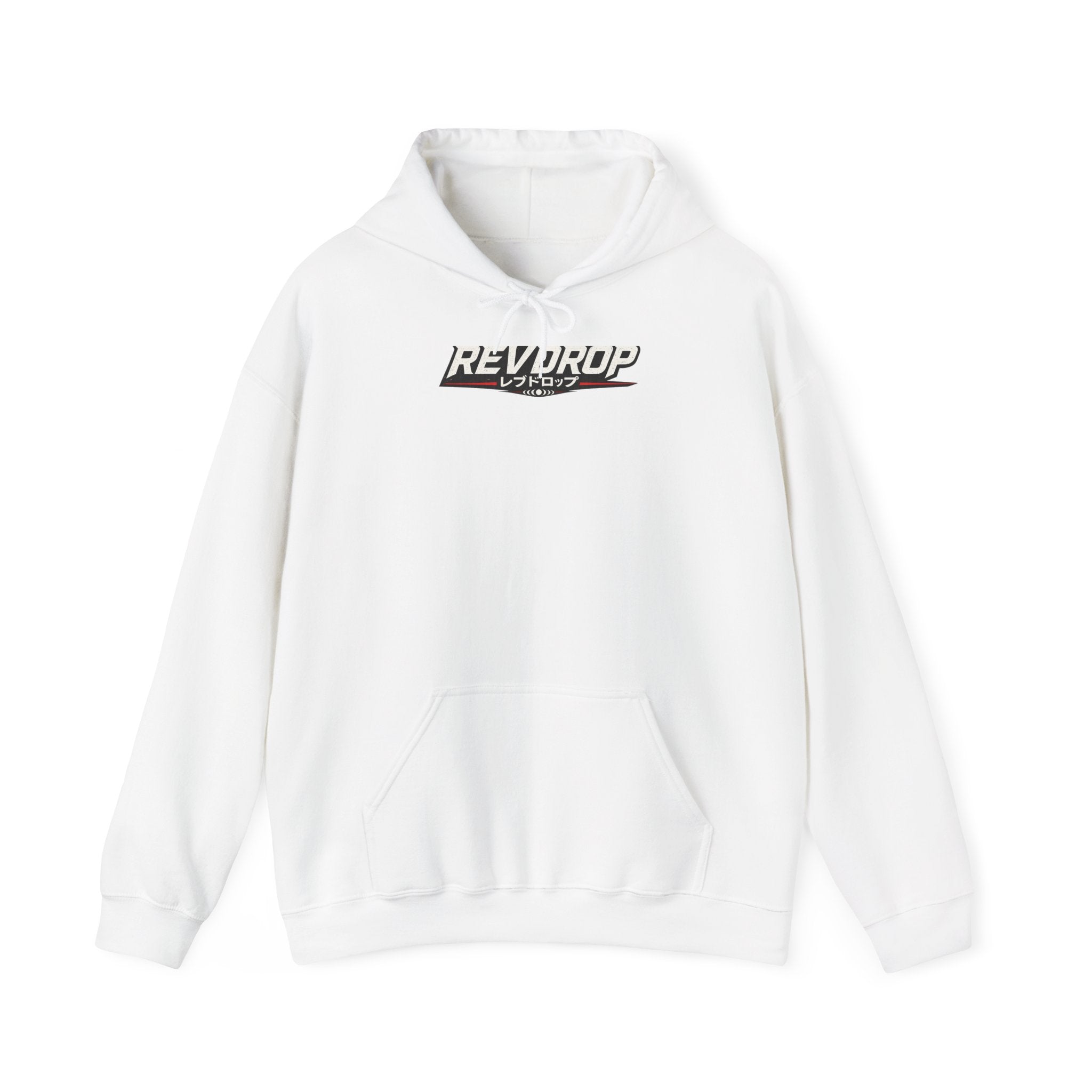 Hoodie — RevDrop Racing Anime Graphic Pullover (Cherry Blossom Drift)