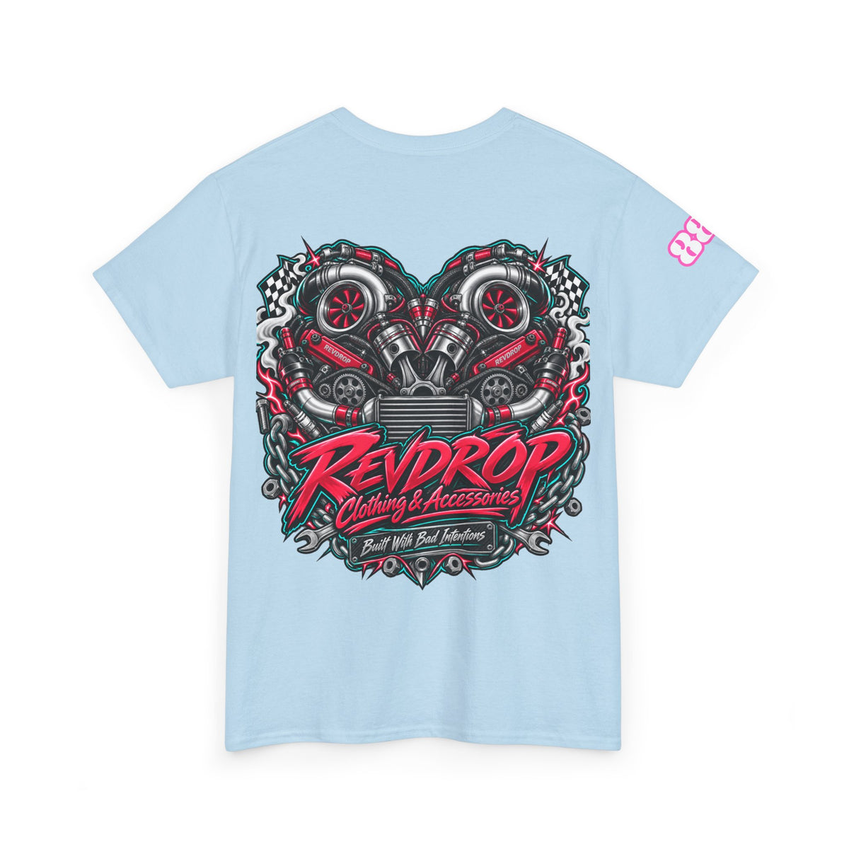 RevDrop Built With Bad Intentions Unisex Graphic Tee