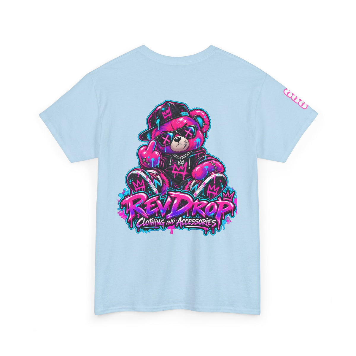 RevDrop Neon Menace Bear Unisex Graphic Tee