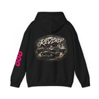 RevDrop Vintage Racing Hoodie — Retro Car Logo Pullover