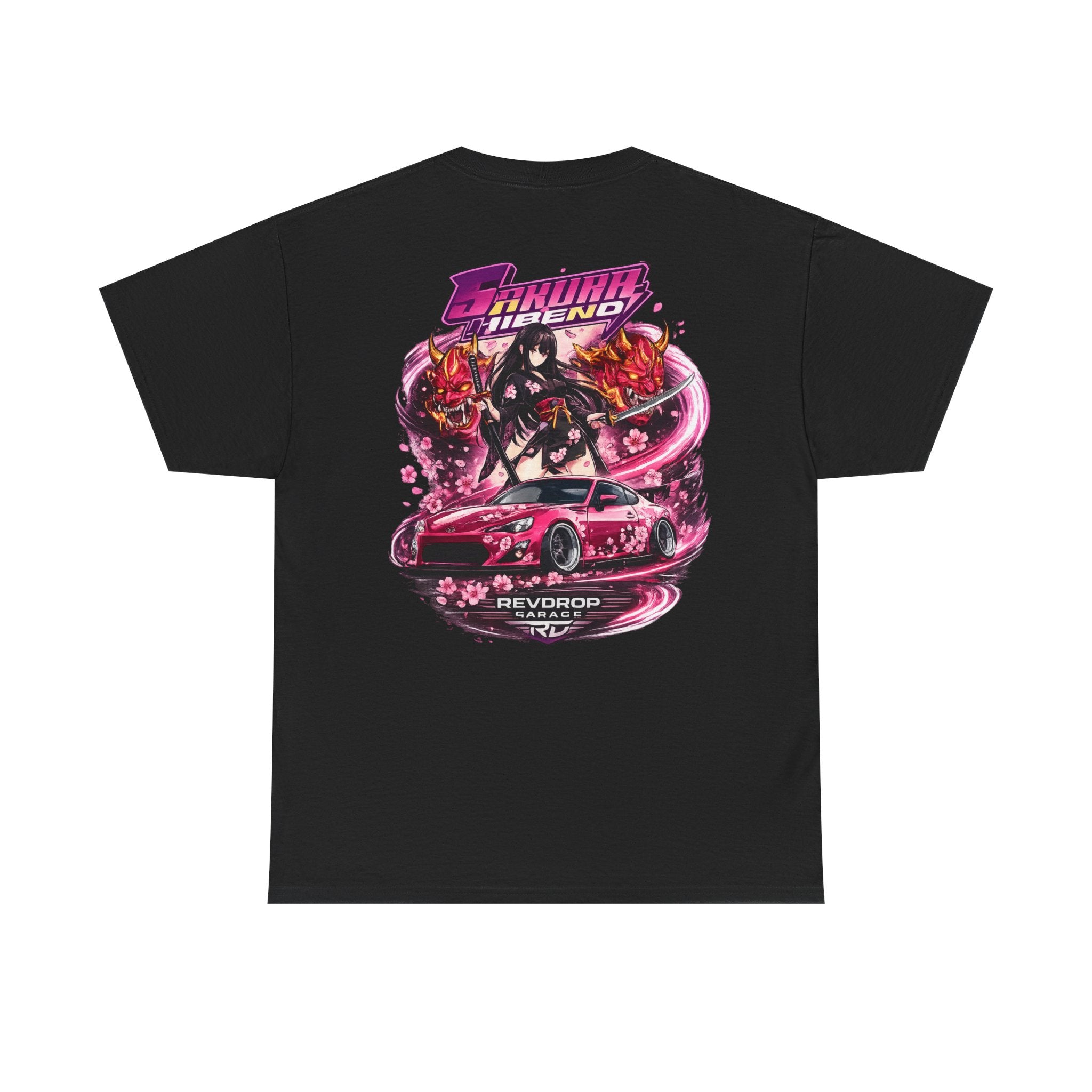 T-Shirt — “Shuriken Friends” Anime Street Racing Graphic Tee