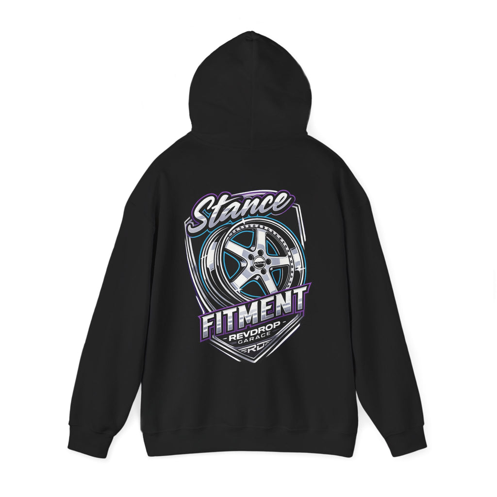Hoodie — REVDROP Stance Fitment Car Wheel Graphic Pullover