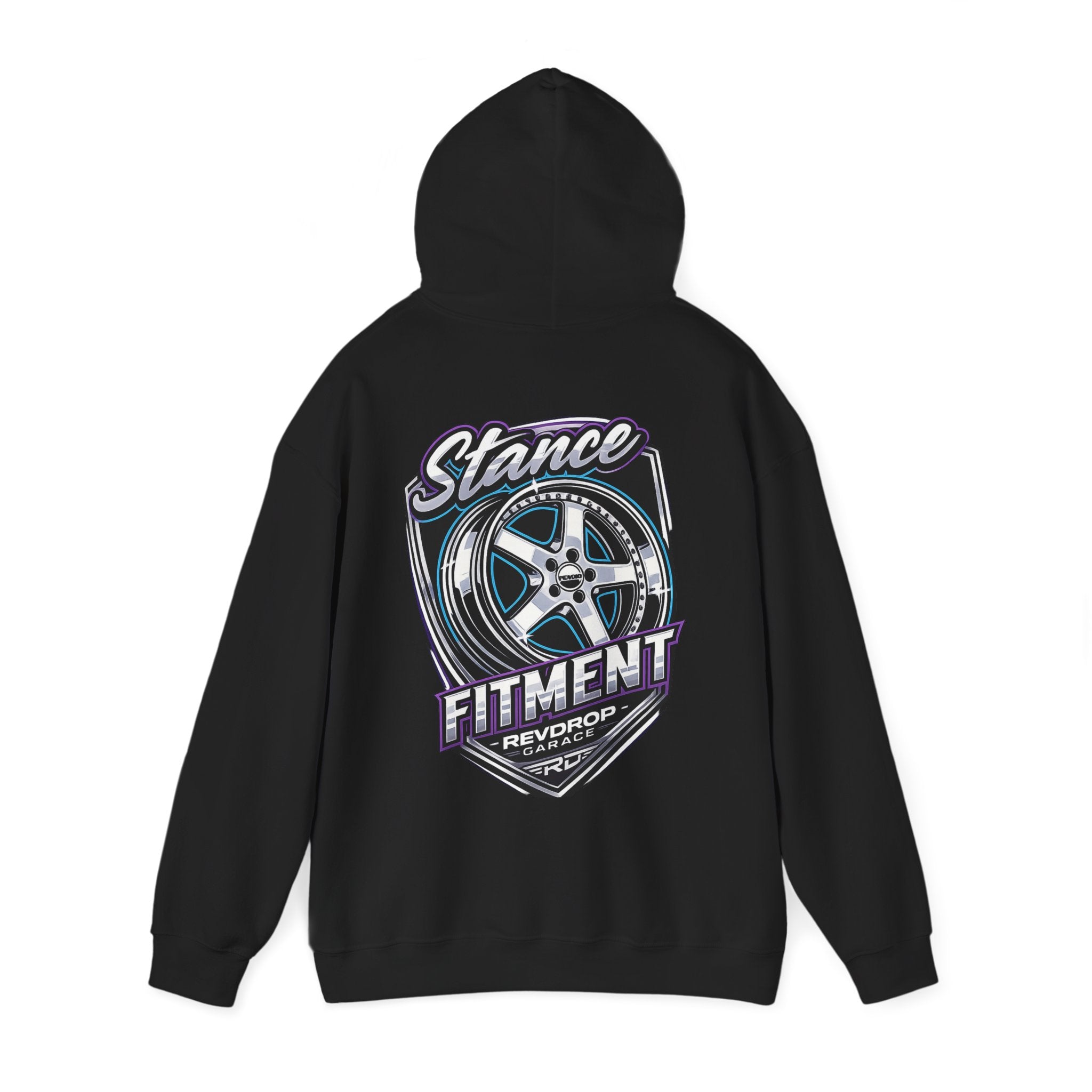 Hoodie — REVDROP Stance Fitment Car Wheel Graphic Pullover