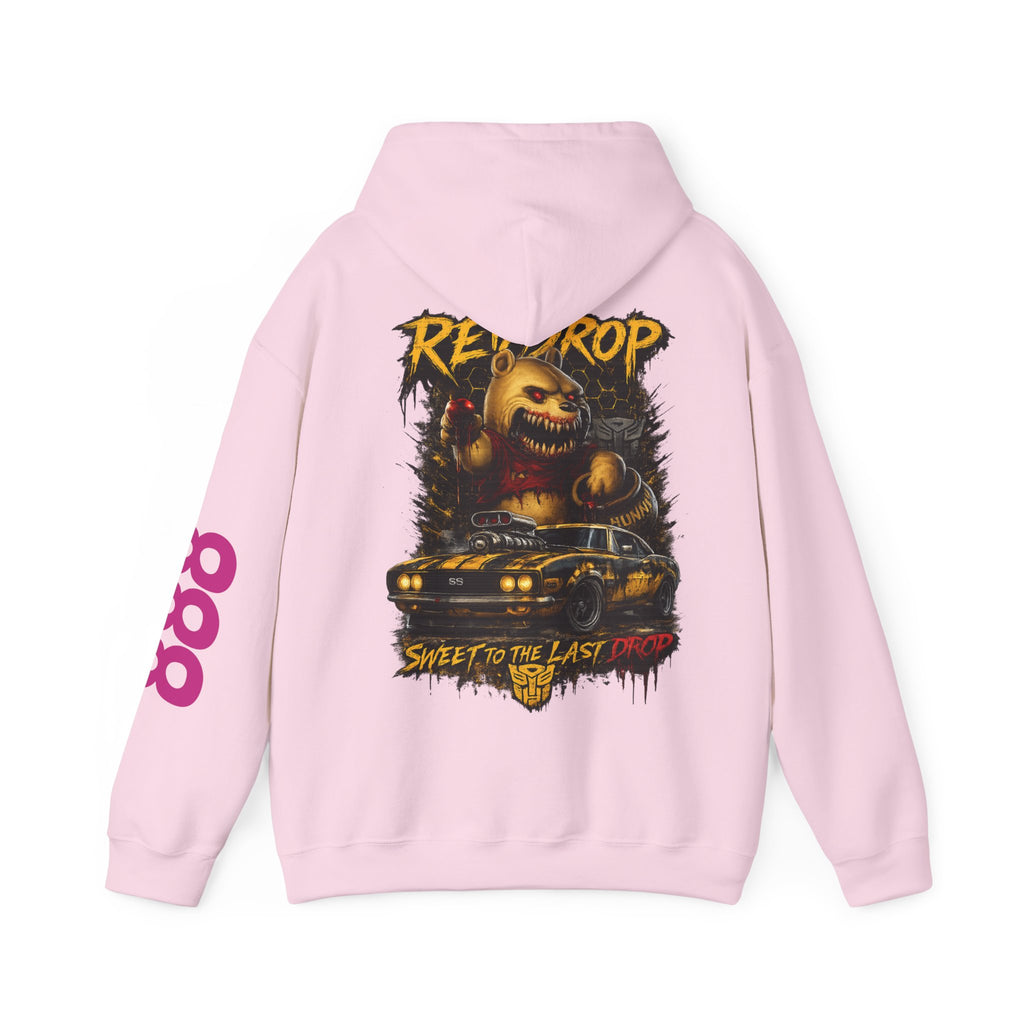 Hoodie — Retro Drop “Sweet to the Last Drop” Monster Car Graphic
