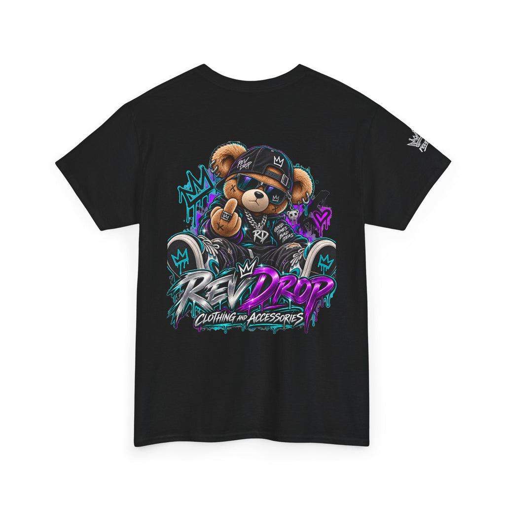 RevDrop Bad Influence Bear Unisex Graphic Tee