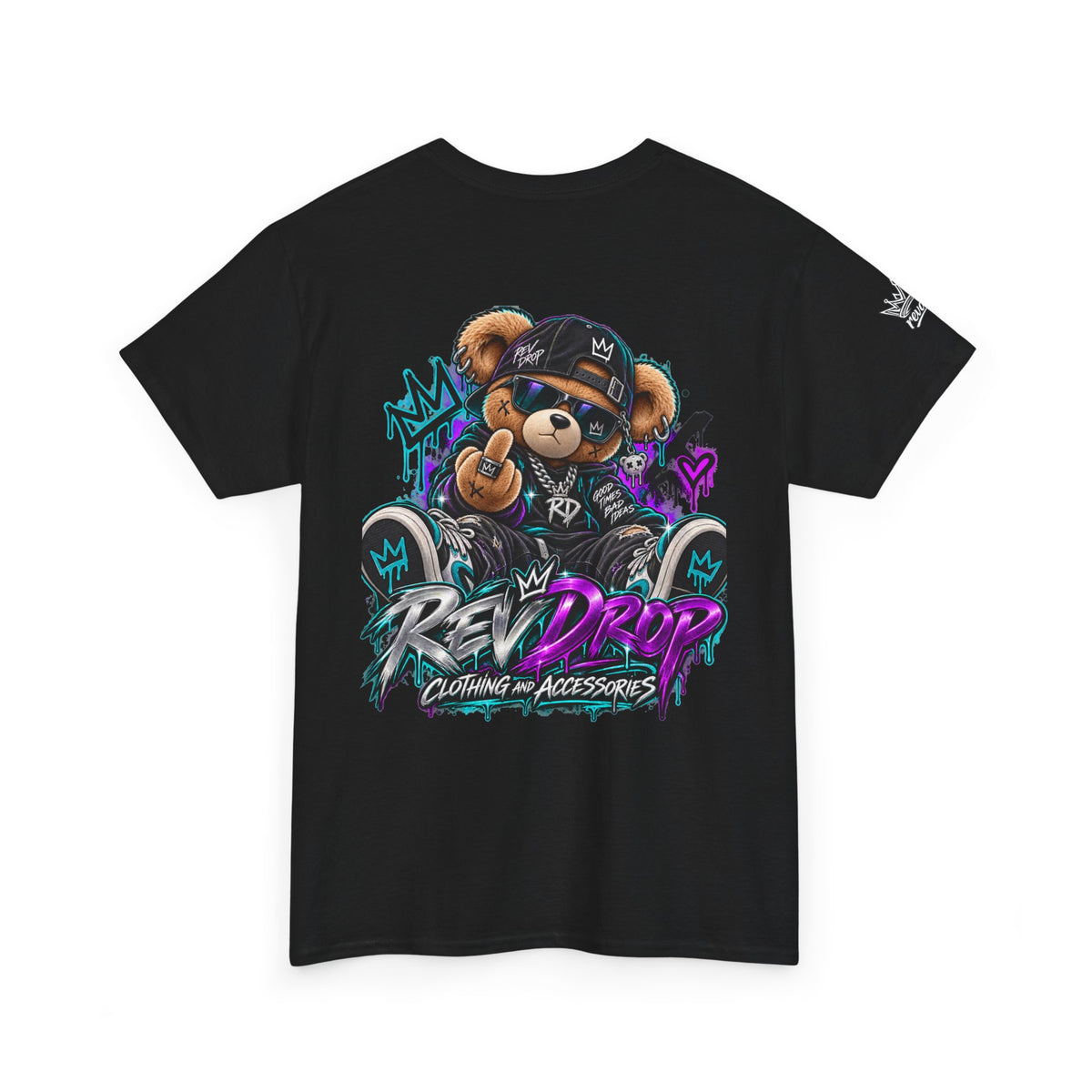 RevDrop Bad Influence Bear Unisex Graphic Tee
