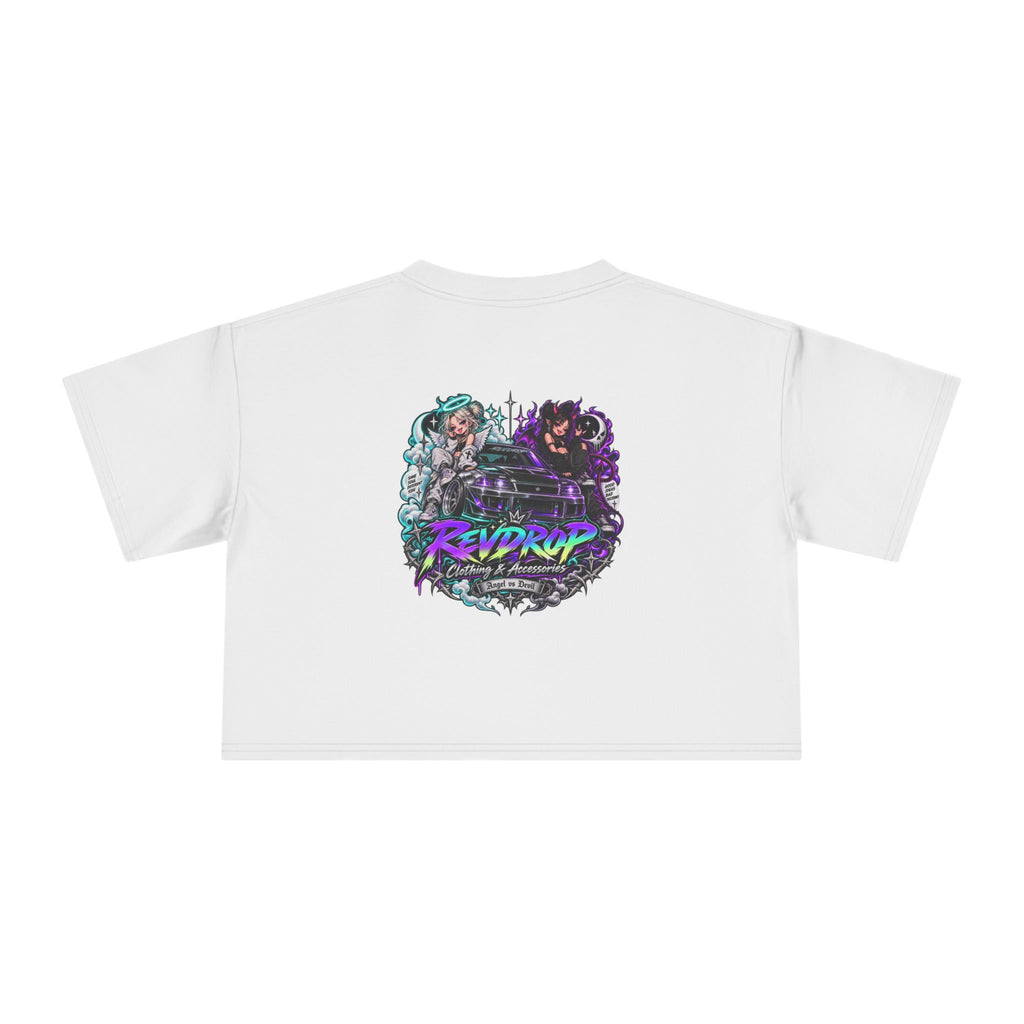 RevDrop Angel vs Devil Ladies Crop Top