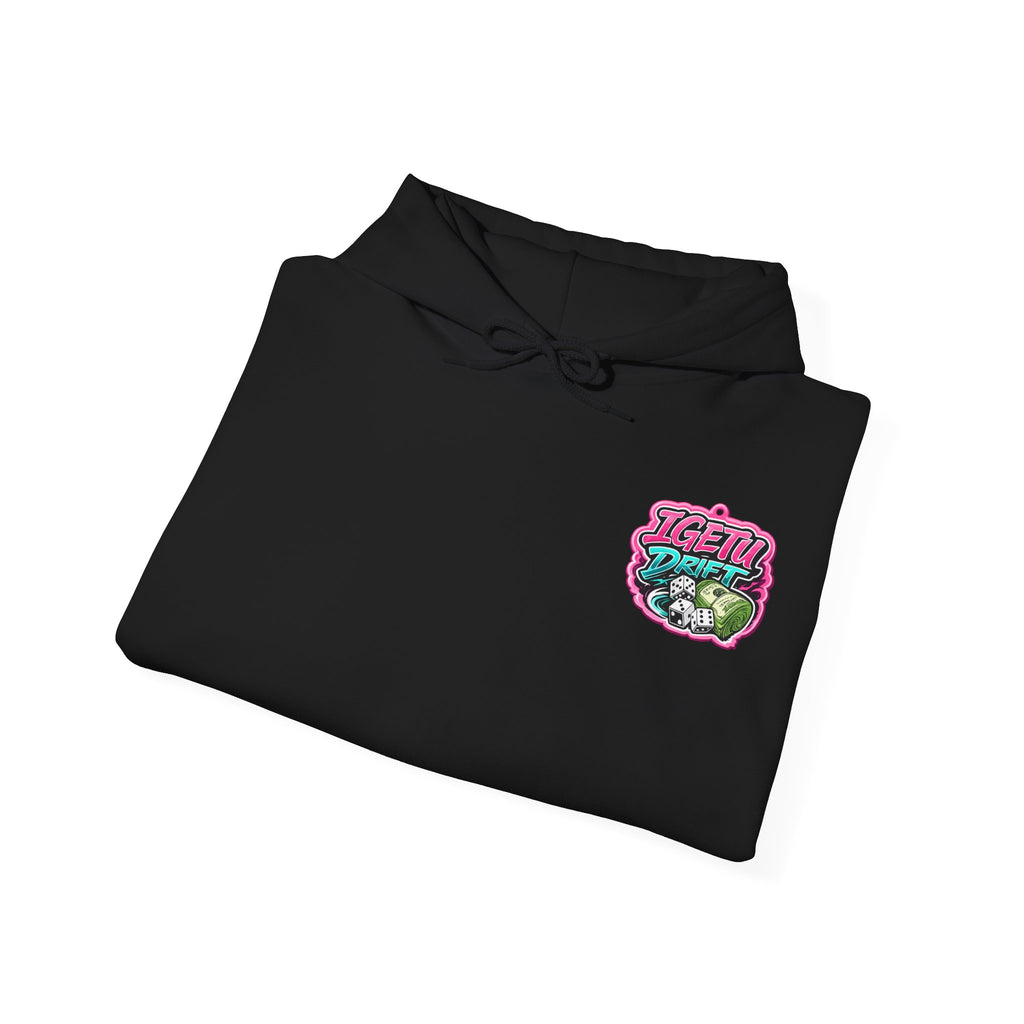 RevDrop “Pray For Horsepower” Graphic Hoodie – Horror Streetwear Pullover
