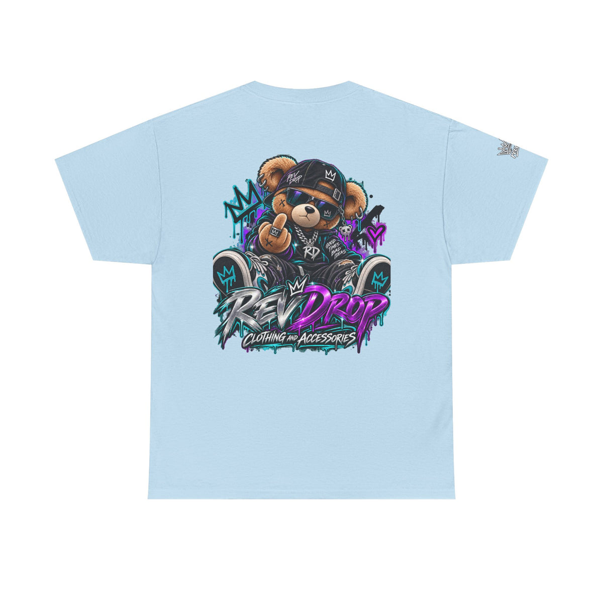 RevDrop Bad Influence Bear Unisex Graphic Tee