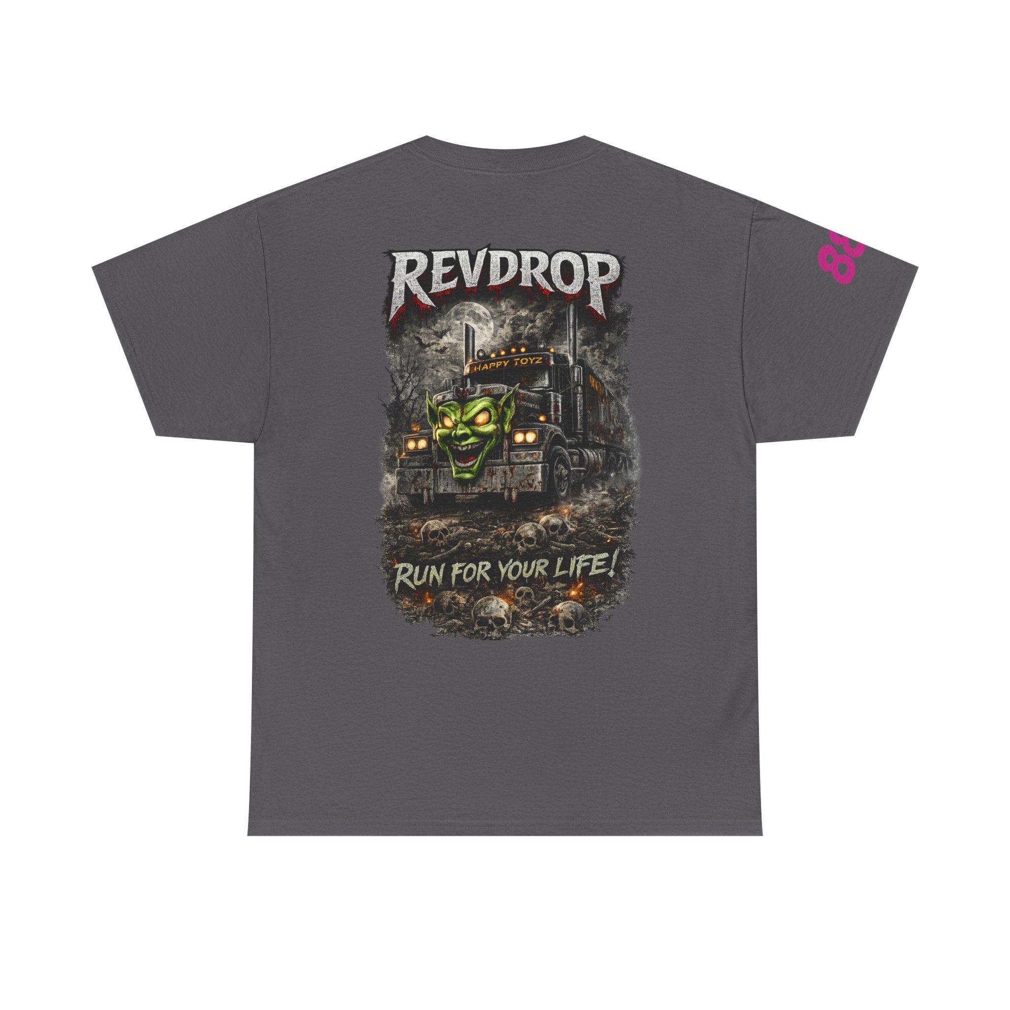 Band Tee — RevDrop "Run For Your Life" Graphic T-Shirt