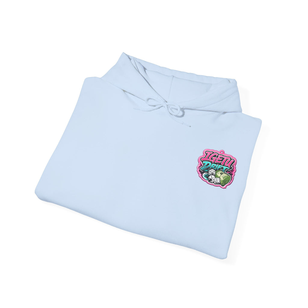 RevDrop Vintage Racing Hoodie — Retro Car Logo Pullover