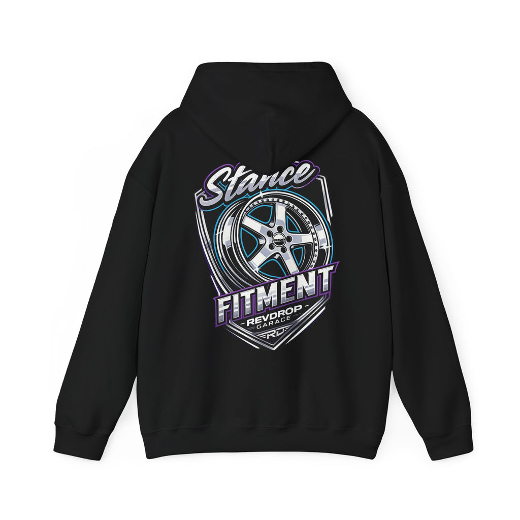 Hoodie — REVDROP Stance Fitment Car Wheel Graphic Pullover