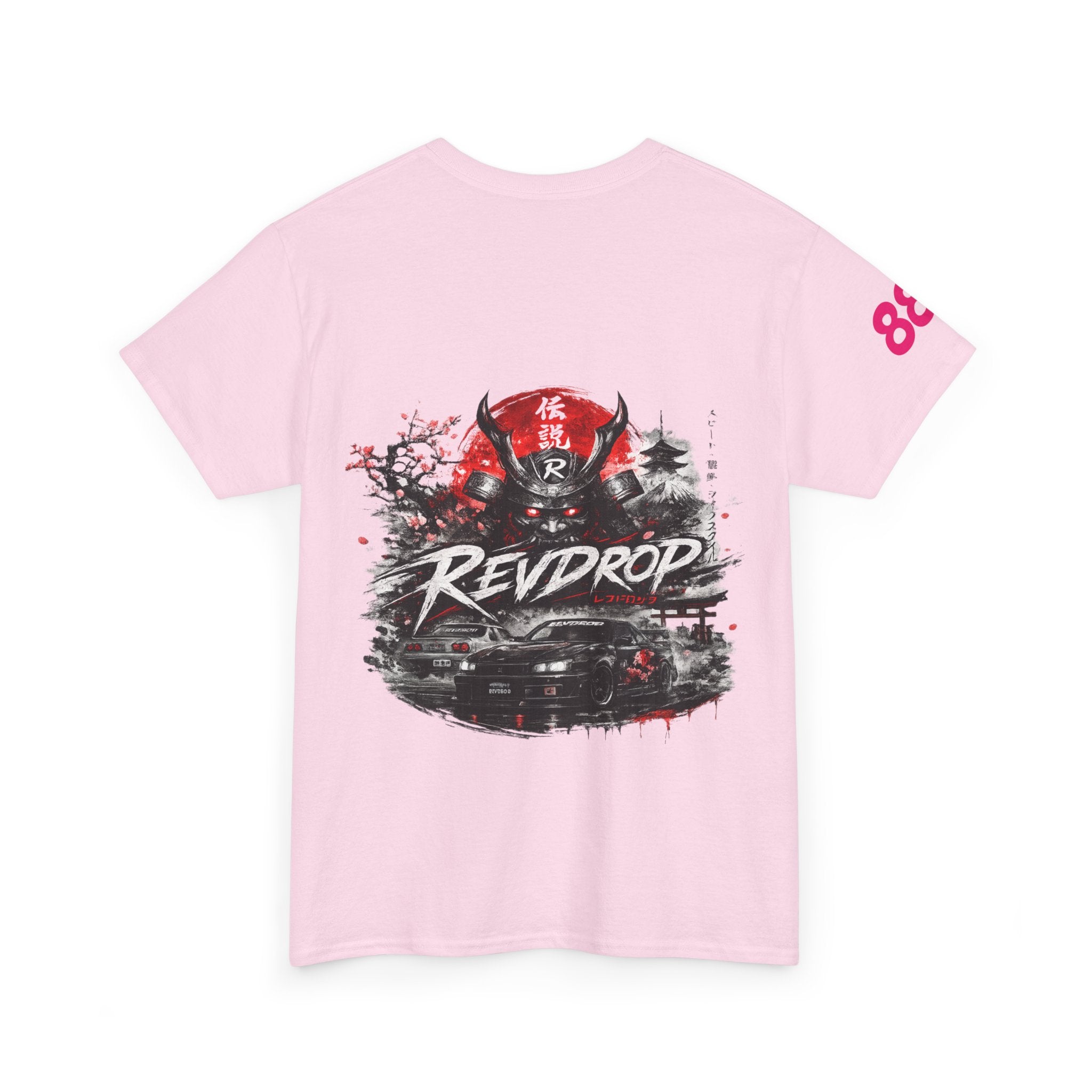 RevDrop Japanese Demon Graphic Tee — Streetwear Anime-Inspired T-Shirt