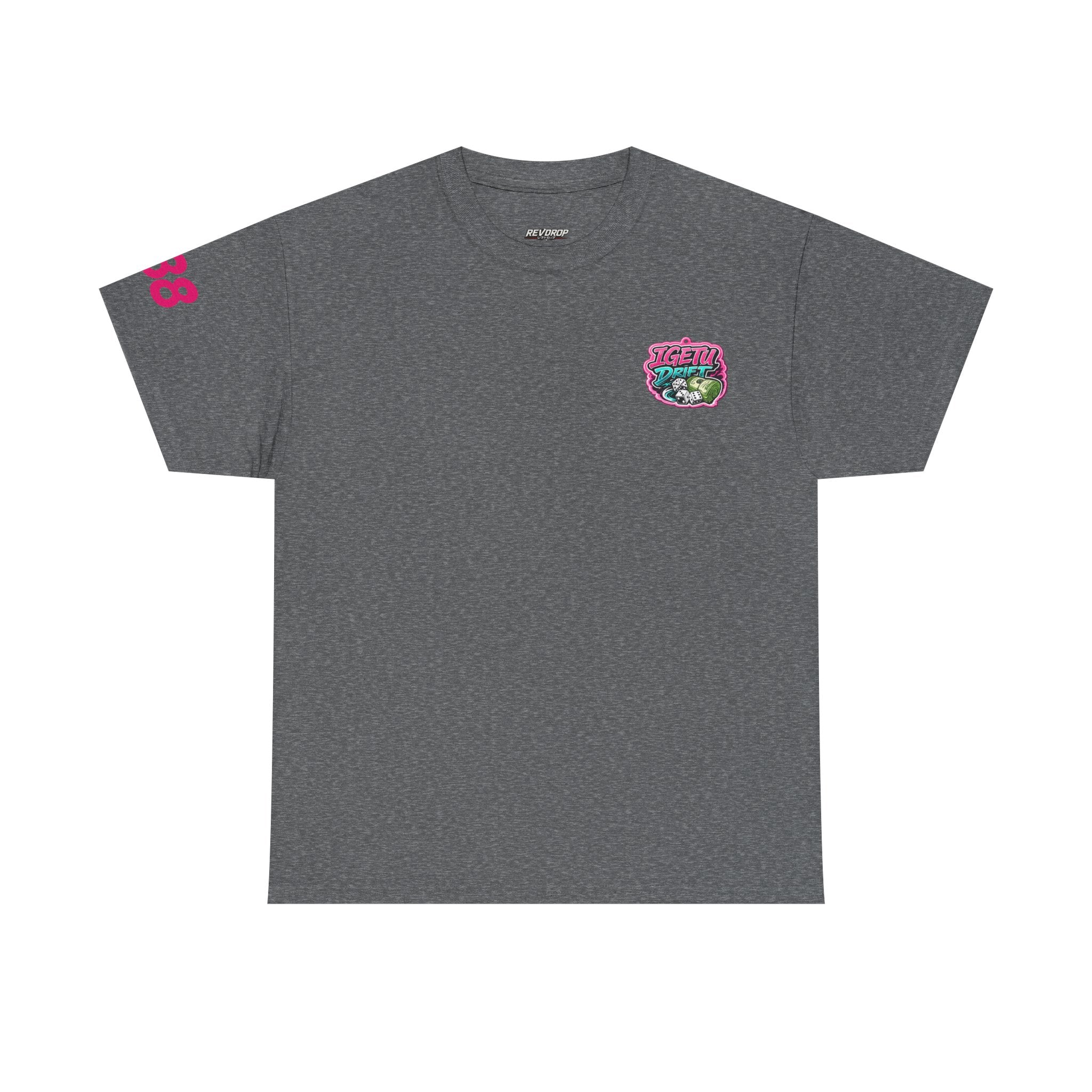 Red Roo Retro Muscle Car Tee