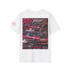 Retro Dream Badge Tee — Vintage Neon Graphic T-Shirt