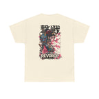 Samurai Oni Tee — 'REVDROP' Japanese Warrior Graphic T‑Shirt