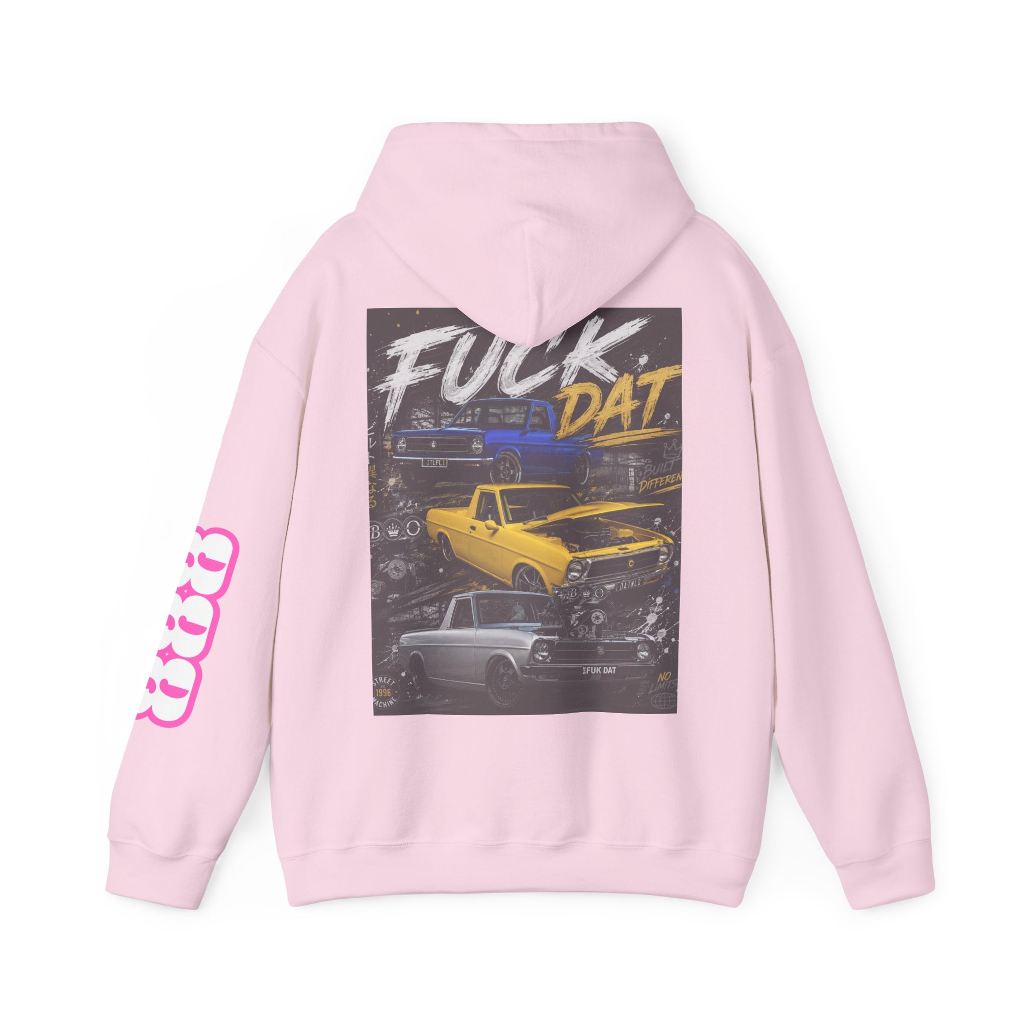 FUCK DAT Street Machine Graphic Hoodie