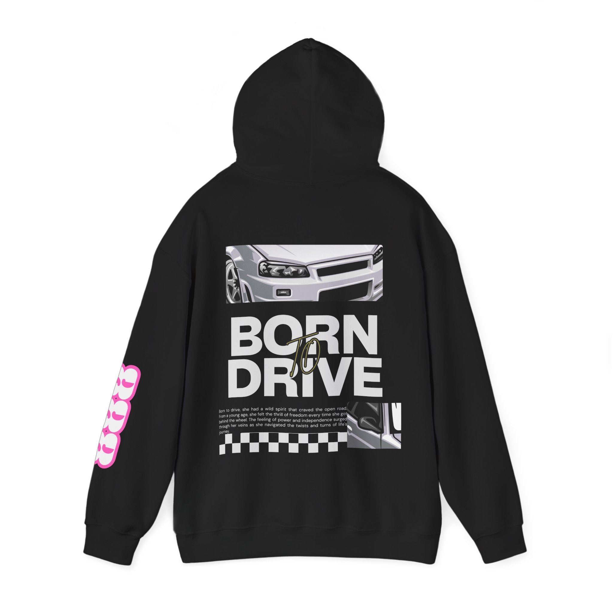 Born to Drive JDM Graphic Hoodie