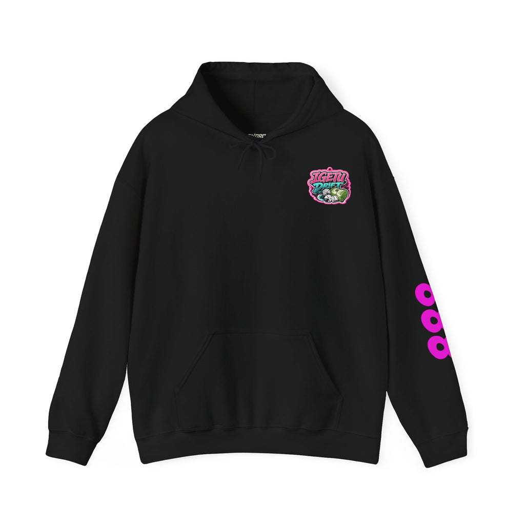 Ravedrop Racing Graphic Hoodie – Streetwear Car Club Pullover