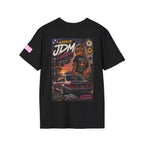 T‑Shirt — Retro 'Record Drop' Vinyl Logo Tee (Pocket-Print)