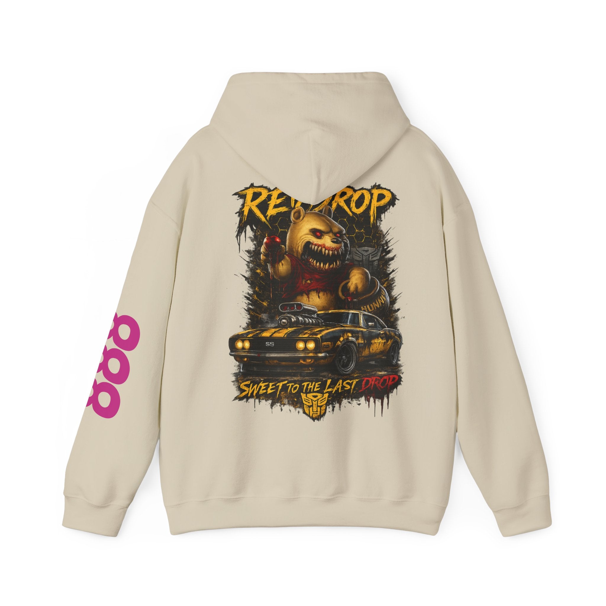 Hoodie — Retro Drop “Sweet to the Last Drop” Monster Car Graphic