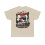 RevDrop Japanese Skyline Car Tee — Drift Racing Graphic T‑Shirt